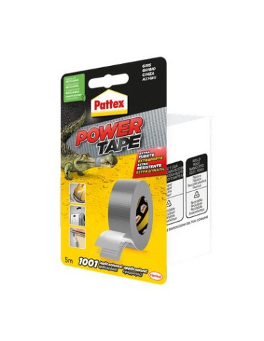 NASTRO ALTA RESISTENZA POWER TAPE PATTEX GRIGIO MM 50 ML  5