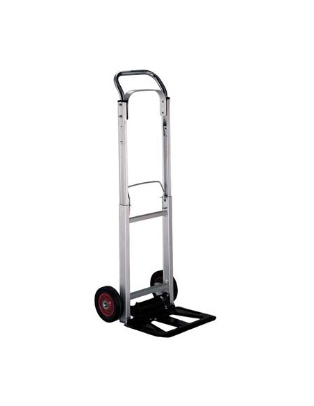 BRAVETTA CARRELLO PORTACASSE PIEGHEVOLE EFFE RUOTE PIENE CM 111X41