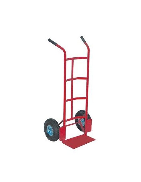 BRAVETTA CARRELLO PORTASACCO LIGHT 20 WORKIT PNEUM MM 255X75 D.METALLO F.MM 20 CM 115X43,5