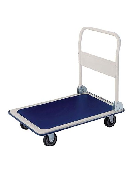 CARRELLO + PIATTAFORMA EFFE RUOTE PIENE CM 61X91 H.CM 82 MAX KG 300