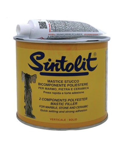 STUCCO MARMO VERTICALE SINTOLIT BIANCO ML 750