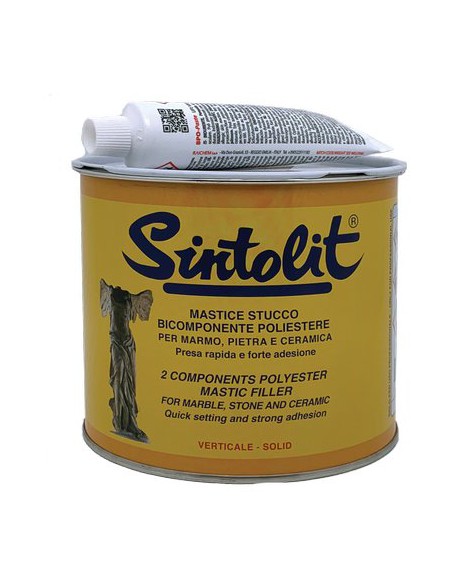 STUCCO MARMO VERTICALE SINTOLIT BIANCO ML 750