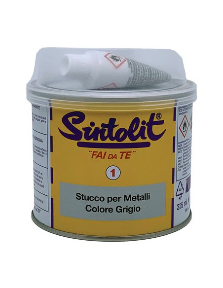 STUCCO METALLO FAI DA TE SINTOLIT GR 375