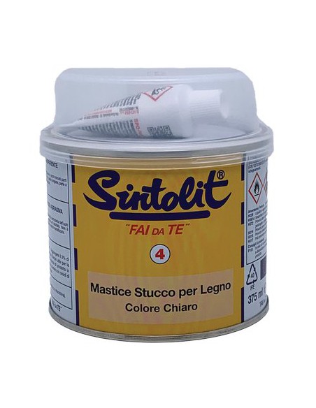 STUCCO LEGNO FAI DA TE SINTOLIT CHIARO GR 375