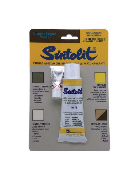 STUCCO LEGNO FAI DA TE SELF SINTOLIT SCURO ML 75