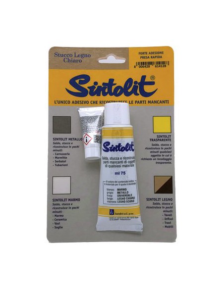 STUCCO LEGNO FAI DA TE SELF SINTOLIT CHIARO ML 75