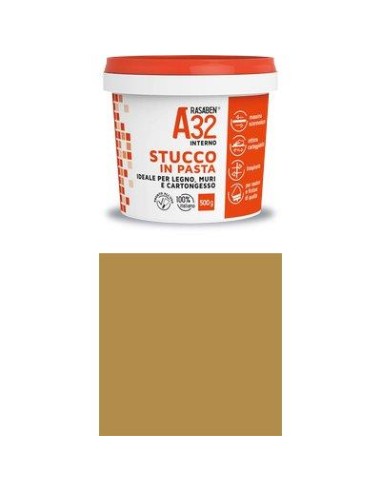 STUCCO PASTA LEGNO A32 K2 RASABEN ROVERE KG 0,5