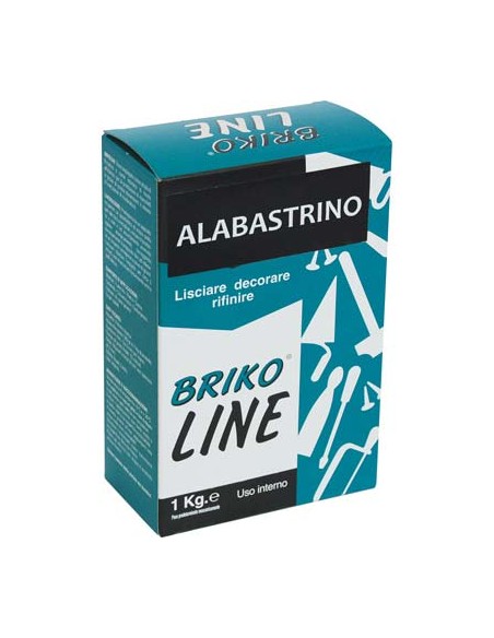GESSO ALABASTRINO BRIKO LINE KG 1