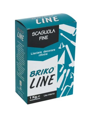 GESSO SCAGLIOLA BRIKO LINE KG 1