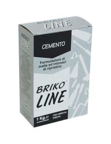 CEMENTO GRIGIO BRIKO LINE KG 1