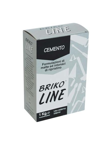 CEMENTO GRIGIO BRIKO LINE KG 1