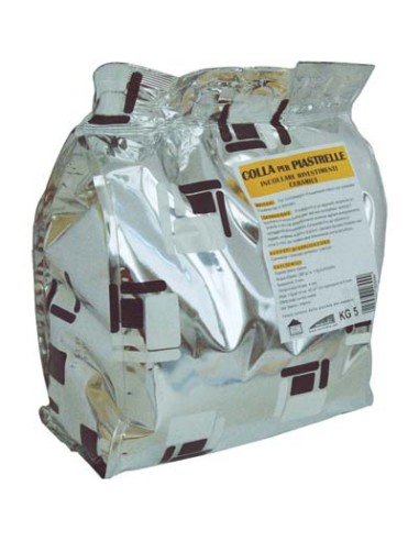 COLLANTE MAIOLICHE POLVERE BRIKO LINE BIANCO KG 5