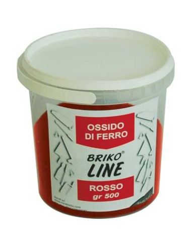 OSSIDO SINTETICO BRIKO LINE ROSSO GR 500