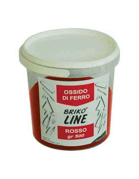 OSSIDO SINTETICO BRIKO LINE ROSSO GR 500