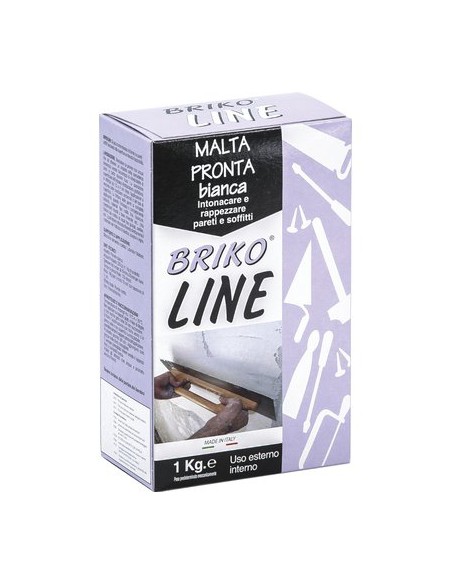 INTONACO PRONTO BIANCO BRIKO LINE KG 1