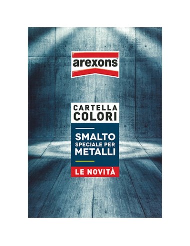 CARTELLA COLORI VERNICE SPRAY METALLI AREXONS