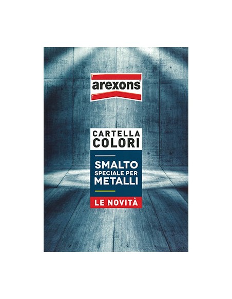 CARTELLA COLORI VERNICE SPRAY METALLI AREXONS