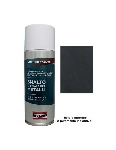SMALTO SPRAY SPECIALE METALLO AREXONS ANTICHIZZANTE FERRO ANTICO ML 400