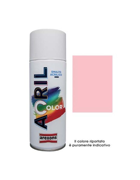 SMALTO SPRAY ACRIL COLOR AREXONS ROSA RAL 3015 ML 400