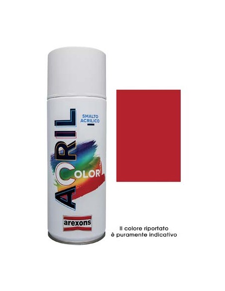 SMALTO SPRAY ACRIL COLOR AREXONS ROSSO FUOCO RAL 3000 ML 400