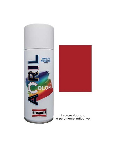 SMALTO SPRAY ACRIL COLOR AREXONS ROSSO SEGNALE RAL 3001 ML 400