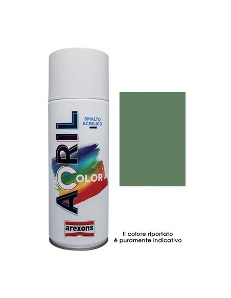 SMALTO SPRAY ACRIL COLOR AREXONS VERDE RESEDA RAL 6011 ML 400