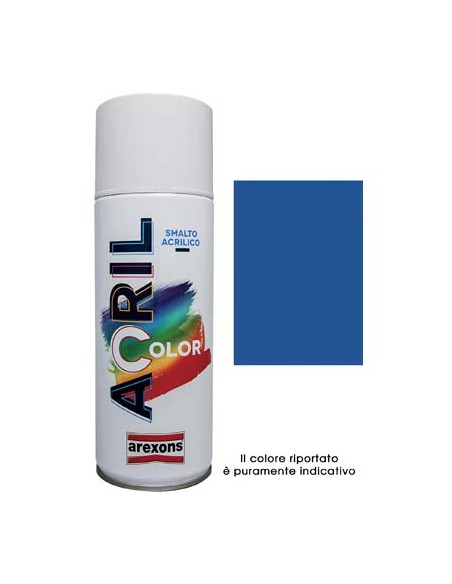 SMALTO SPRAY ACRIL COLOR AREXONS BLU GENZIANA RAL 5010 ML 400