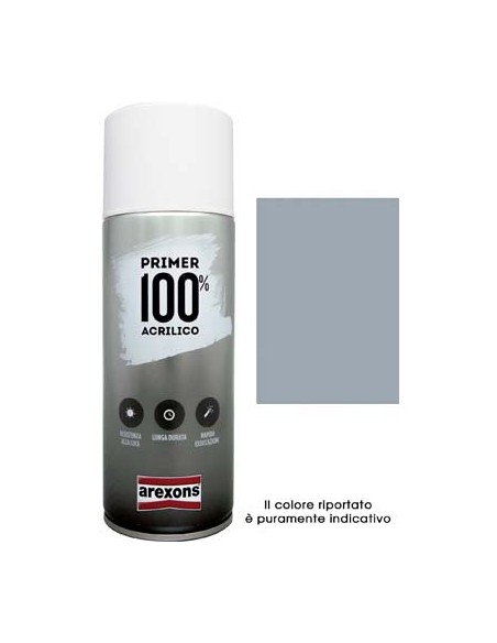 FONDO SPRAY SPECIALE ANTIRUGGINE AREXONS ANTIRUGGINE GRIGIO ML 400