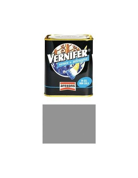 SMALTO ANTIRUGGINE VERNIFER AREXONS 4875 GRIGIO MEDIO BRILLANTE ML 750