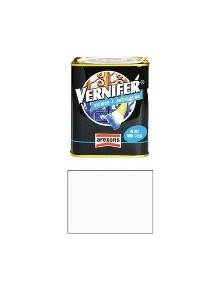 SMALTO ANTIRUGGINE VERNIFER AREXONS 4881 BIANCO SATINATO ML 750