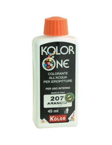 COLORANTE ACQUA KOLORONE 207 ARANCIO ML 45