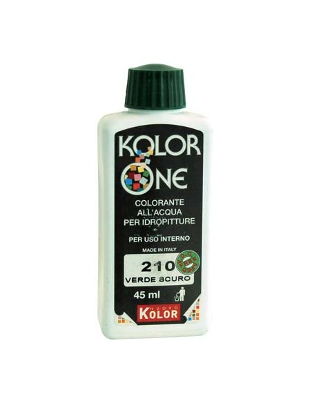 COLORANTE ACQUA KOLORONE 210 VERDE SCURO ML 45