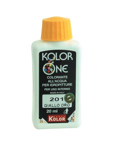 COLORANTE ACQUA KOLORONE 201 GIALLO ORO ML 20