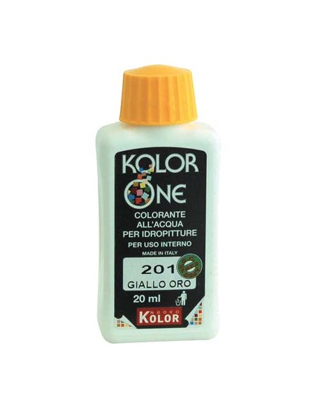 COLORANTE ACQUA KOLORONE 201 GIALLO ORO ML 20