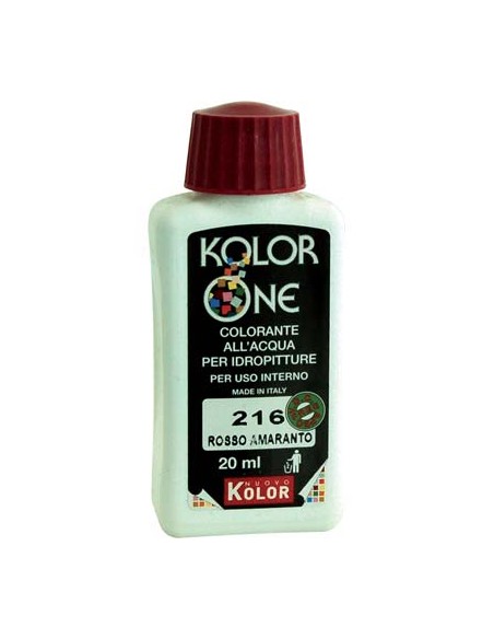 COLORANTE ACQUA KOLORONE 216 ROSSO AMARANTO ML 20