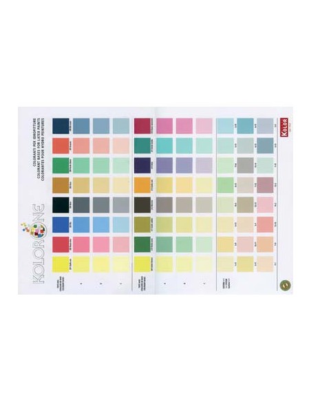 CARTELLA COLORANTI KOLORONE