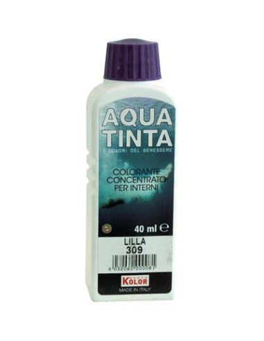 COLORANTE ACQUA AQUATINTA 309 LILLA ML 40