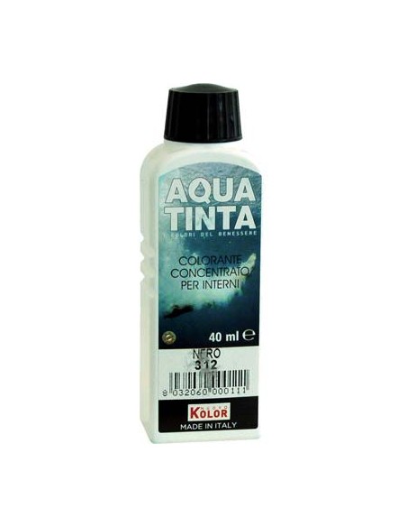 COLORANTE ACQUA AQUATINTA 312 NERO ML 40