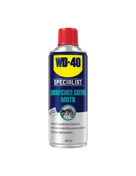 LUBRIFICANTE CATENA MOTO SPRAY WD-40 SPECIALIST ML 400