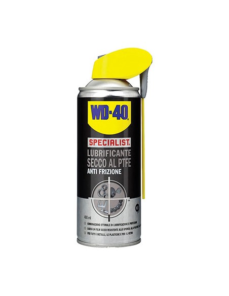 LUBRIFICANTE PTFE SECCO SPRAY WD-40 SPECIALIST ANTIFRIZIONE ML 400