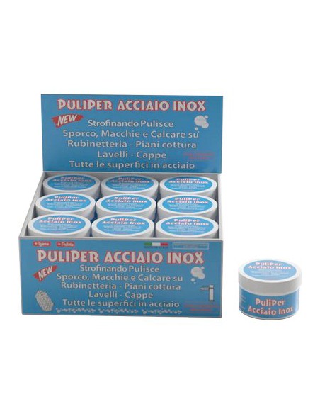 PASTA LUCIDA ACCIAIO INOX PULIPER GR 65