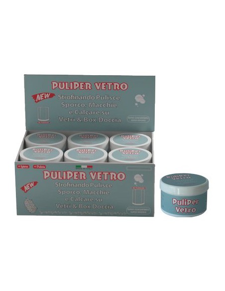 PASTA RIMUOVI CALCARE VETRO DOCCIA PULIPER GR 65