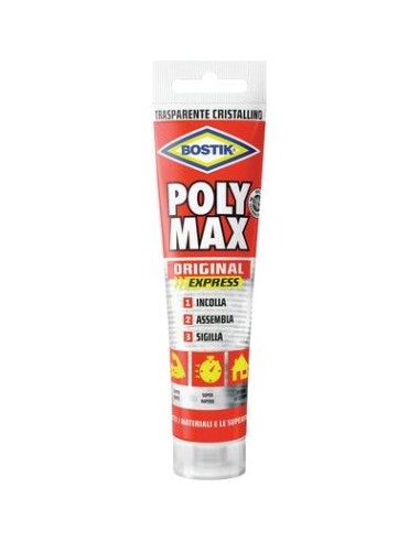 BOSTIK POLYMAX ORIGINAL EXPRESS TRASPARENTE GR 115