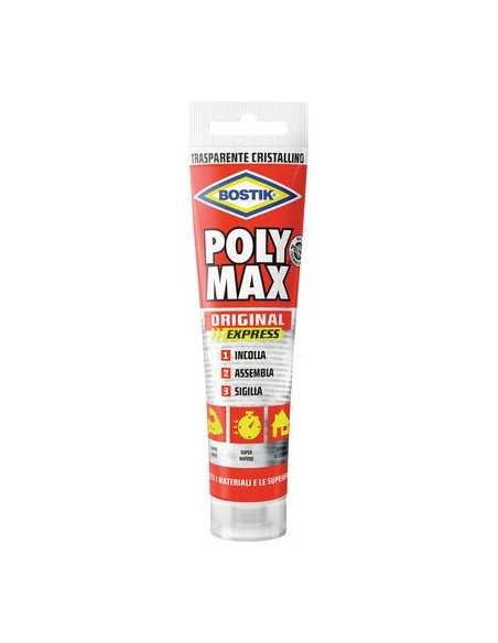 BOSTIK POLYMAX ORIGINAL EXPRESS TRASPARENTE GR 115