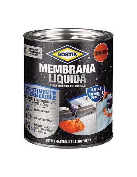 BOSTIK MEMBRANA LIQUIDA TERRACOTTA KG 1