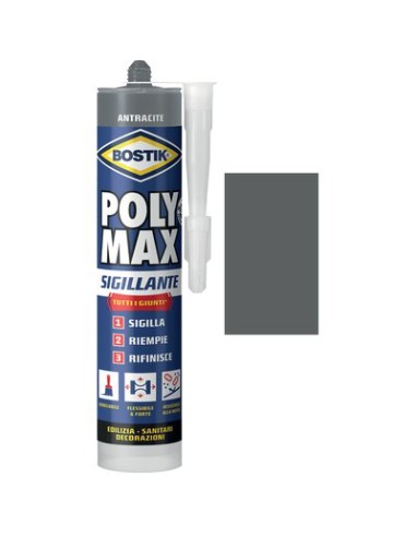 BOSTIK POLYMAX SIGILLANTE ANTRACITE ML 280