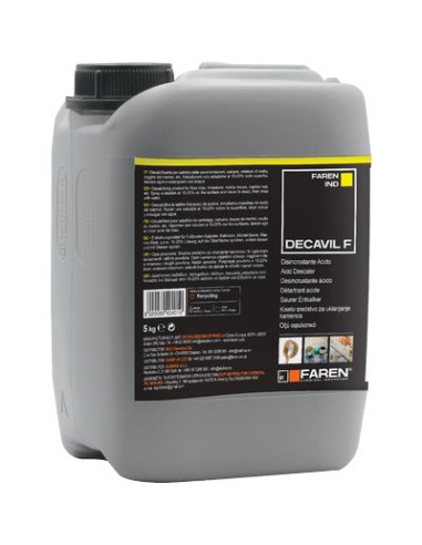 ACIDO DISINCROSTANTE IMPIANTI TERMICI DECAL FAREN LT 5