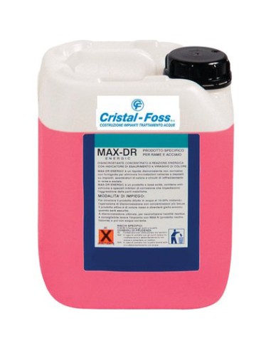 ACIDO DISINCROSTANTE IMPIANTI TERMICI MAX DR KG 5.LT 4,20