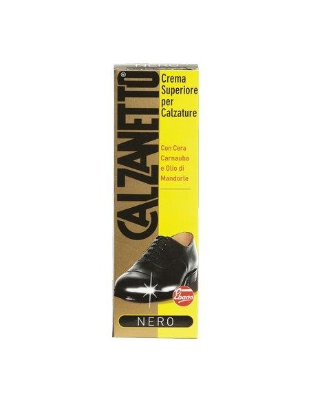CREMA LUCIDA SCARPA CALZANETTO NERO ML 50