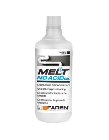 DISGORGANTE MELT NO ACID GEL FAREN LT 1